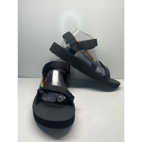 TEVA mens Sz 11 Midform Universal Rainbow Pride Sandal - Picture 13 of 13